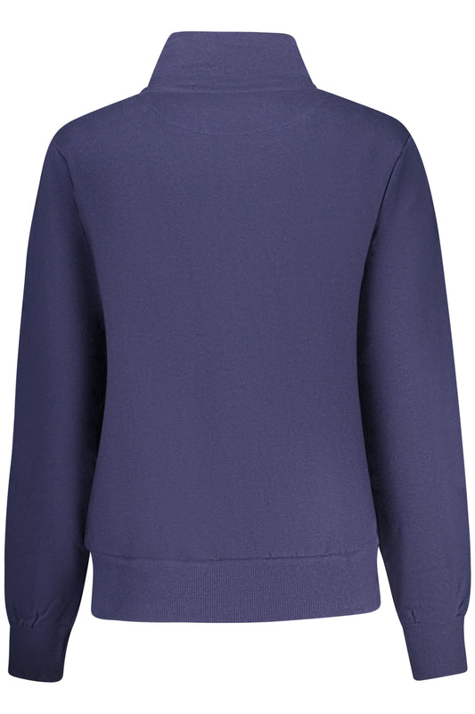 LAURA BIAGIOTTI FELPA CON ZIP DONNA BLU