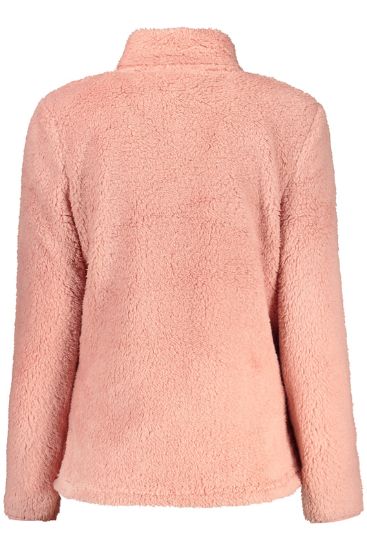 LAURA BIAGIOTTI FELPA CON ZIP DONNA ROSA