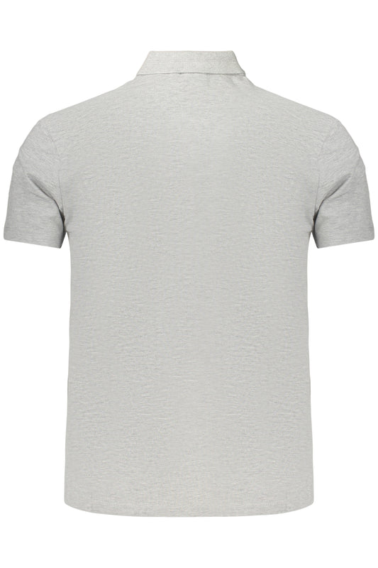 NAPAPIJRI POLO MANICHE CORTE UOMO GRIGIO