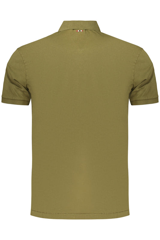 NAPAPIJRI POLO MANICHE CORTE UOMO VERDE