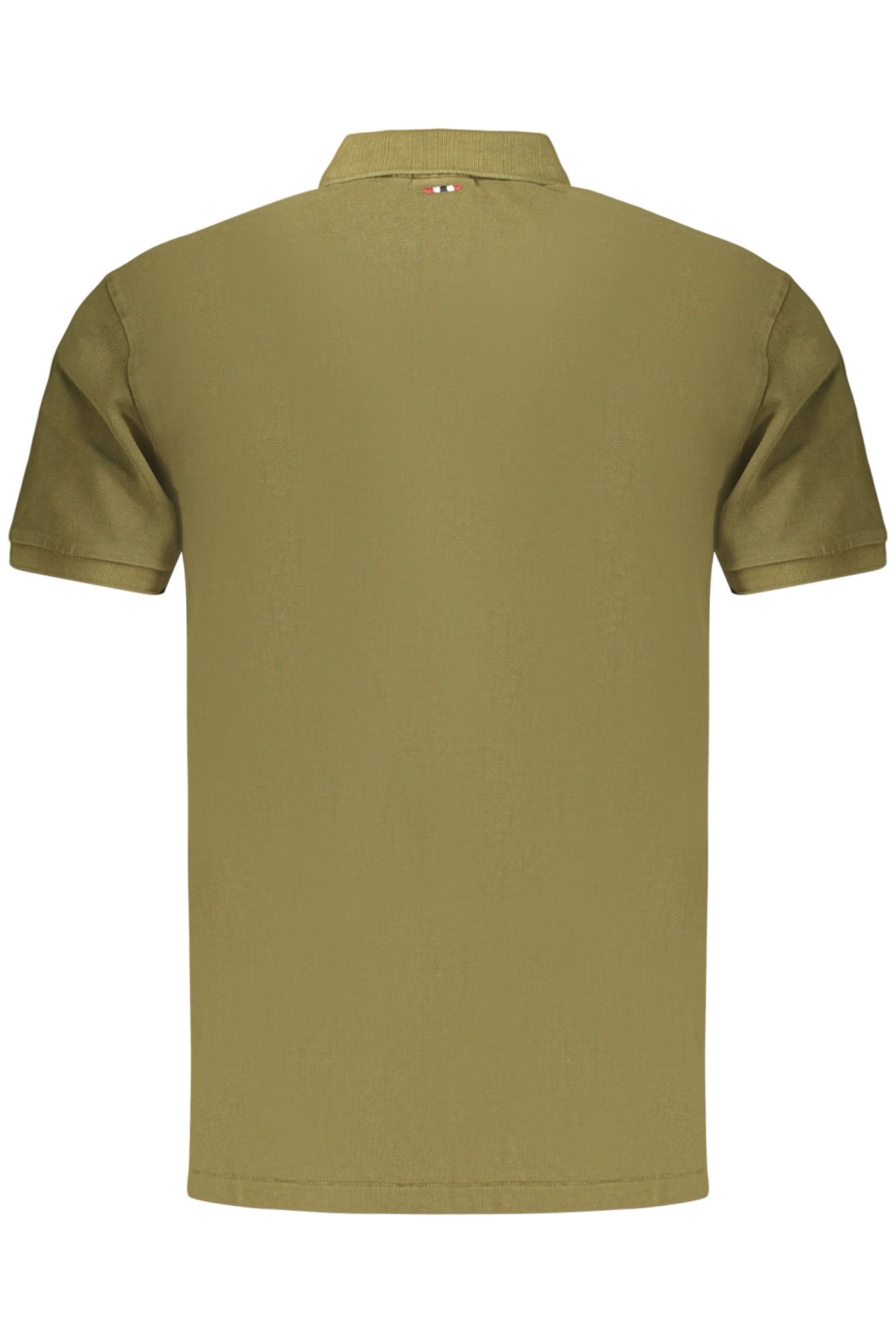 NAPAPIJRI POLO MANICHE CORTE UOMO VERDE