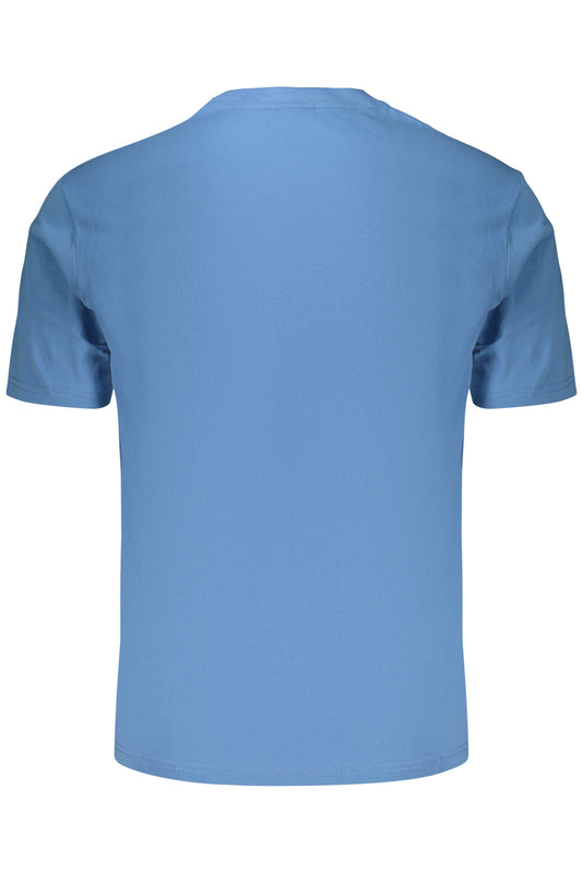 NAPAPIJRI T-SHIRT MANICHE CORTE UOMO AZZURRO