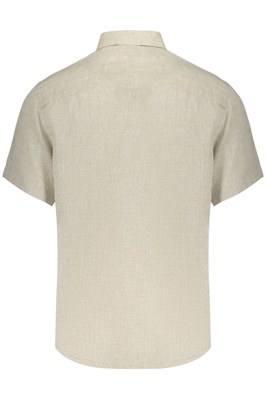 NORTH SAILS CAMICIA MANICHE CORTE UOMO BEIGE