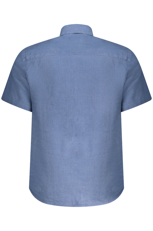 NORTH SAILS CAMICIA MANICHE CORTE UOMO BLU