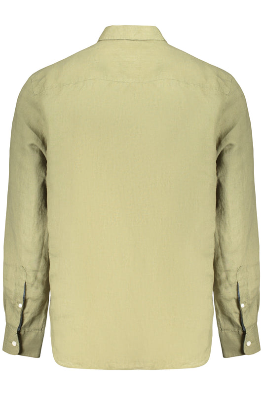 NORTH SAILS CAMICIA MANICHE CORTE UOMO VERDE