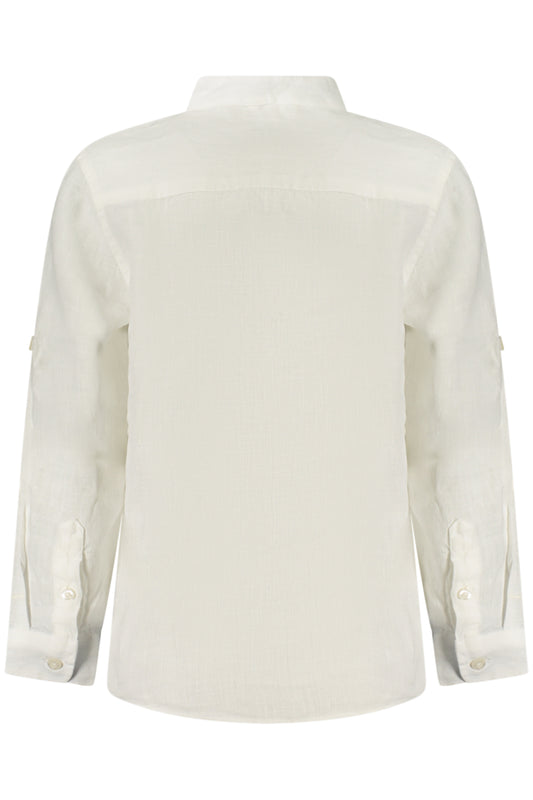 NORTH SAILS CAMICIA MANICHE LUNGHE BAMBINO BIANCO
