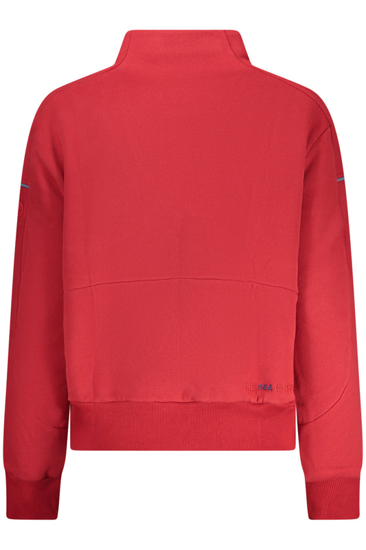 NORTH SAILS FELPA SENZA ZIP DONNA ROSSO
