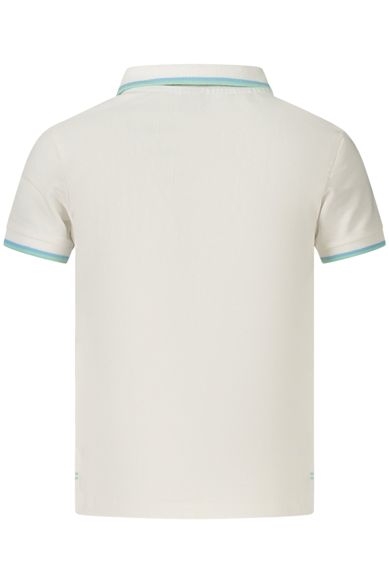 NORTH SAILS POLO MANICHE CORTE BAMBINO BIANCO