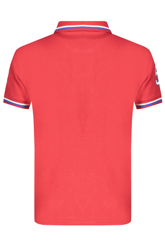 NORTH SAILS POLO MANICHE CORTE BAMBINO ROSSO