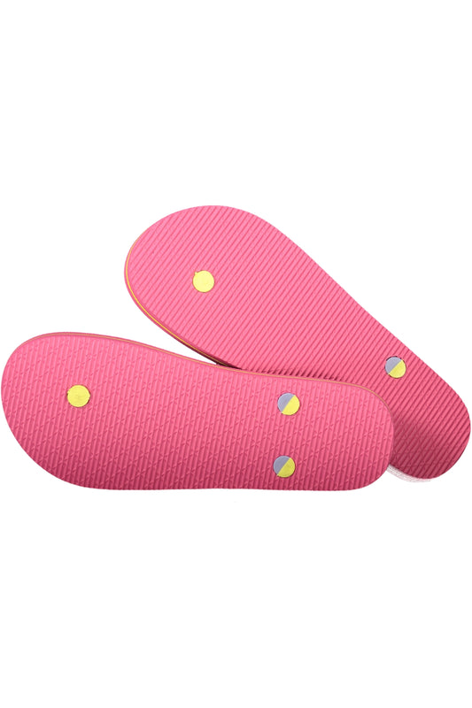 NORWAY 1963 CALZATURA CIABATTA DONNA ROSA