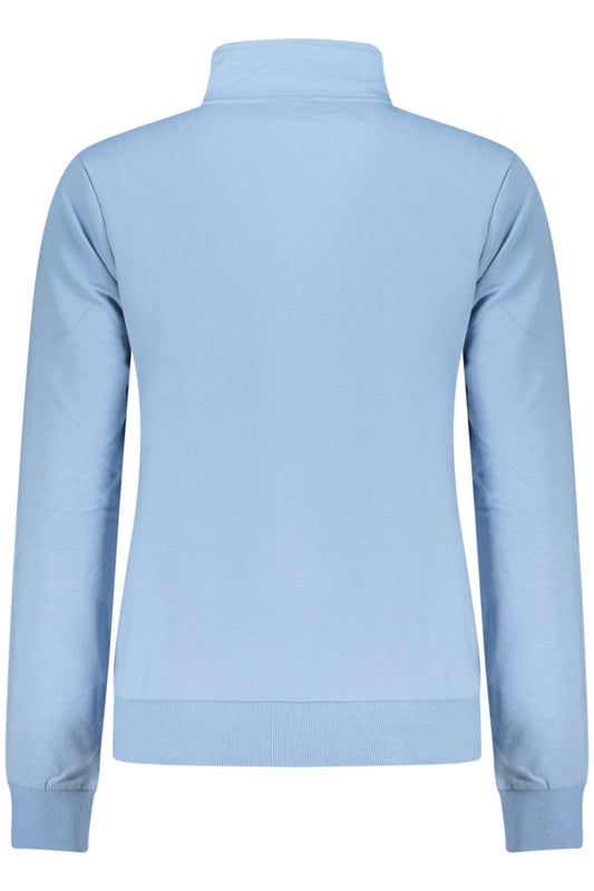 NORWAY 1963 FELPA CON ZIP DONNA AZZURRO