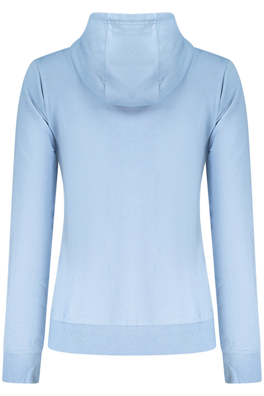 NORWAY 1963 FELPA CON ZIP DONNA AZZURRO