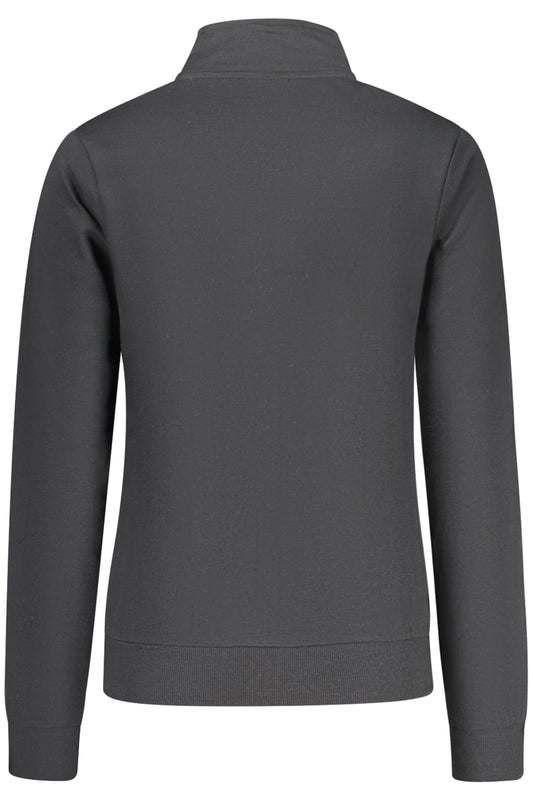 NORWAY 1963 FELPA CON ZIP DONNA NERO