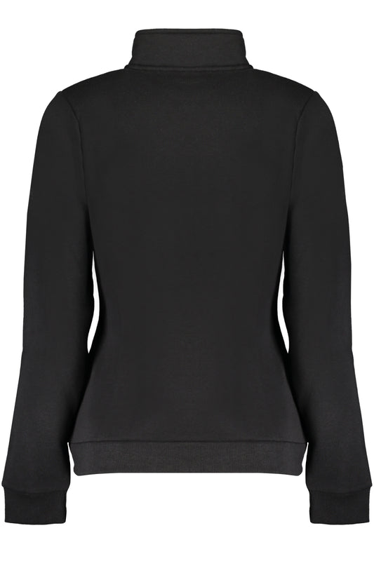 NORWAY 1963 FELPA CON ZIP DONNA NERO