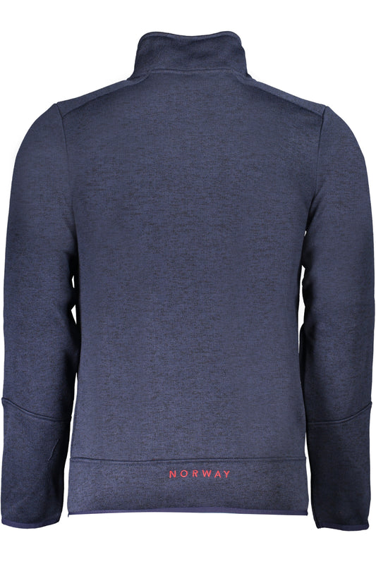 NORWAY 1963 FELPA CON ZIP UOMO BLU
