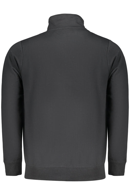 NORWAY 1963 FELPA CON ZIP UOMO NERO