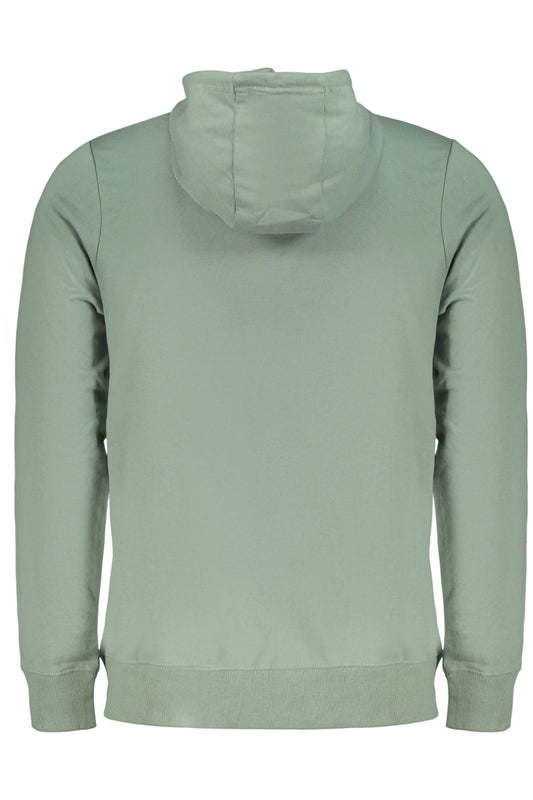 NORWAY 1963 FELPA CON ZIP UOMO VERDE