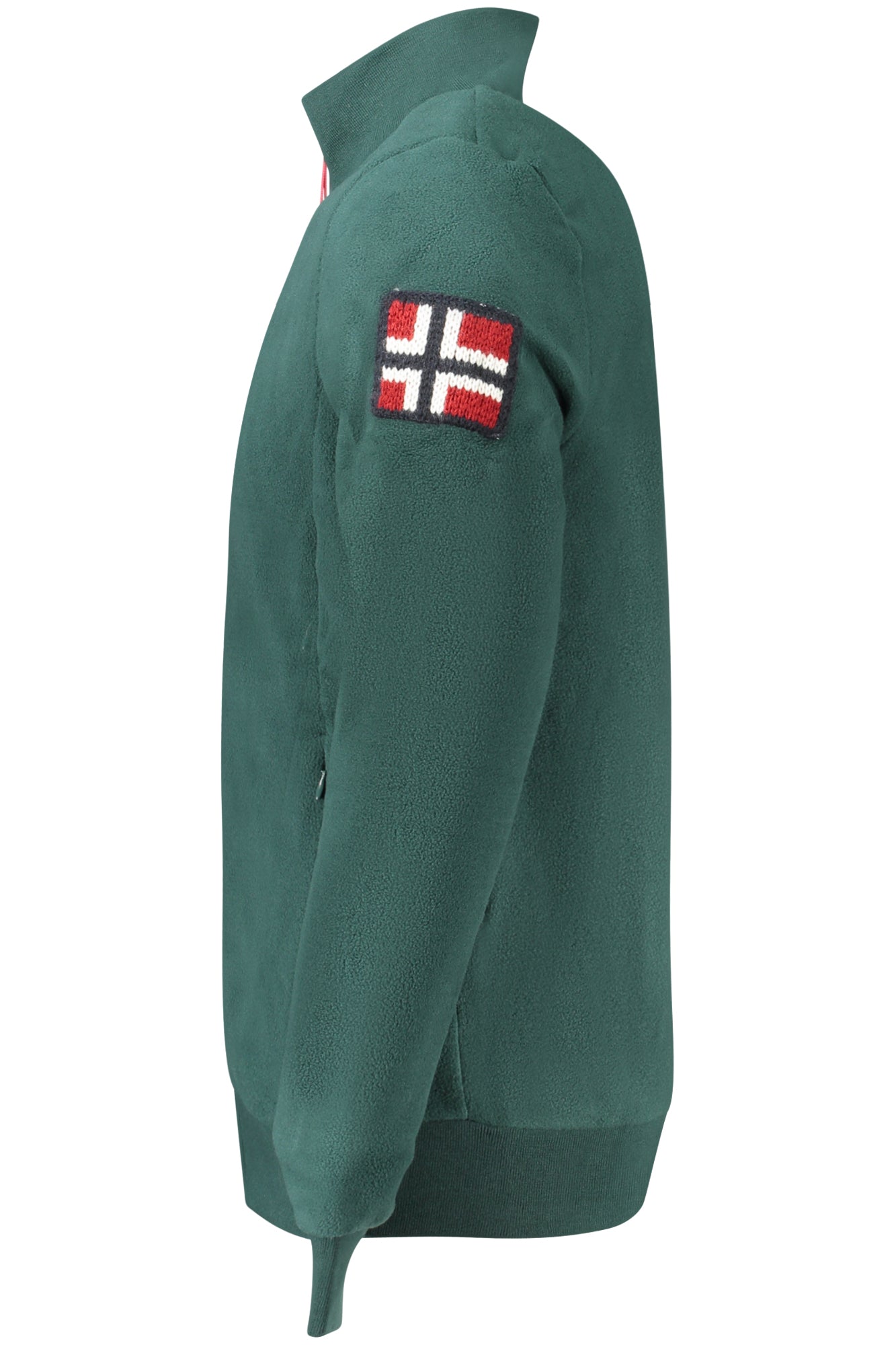 NORWAY 1963 FELPA CON ZIP UOMO VERDE