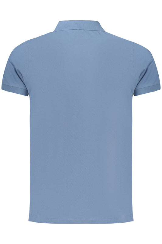 NORWAY 1963 POLO MANICHE CORTE UOMO AZZURRO