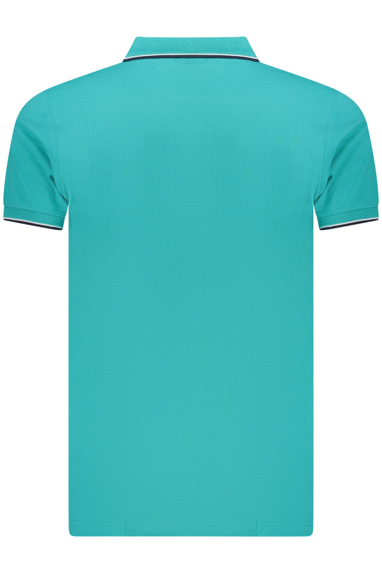 NORWAY 1963 POLO MANICHE CORTE UOMO AZZURRO