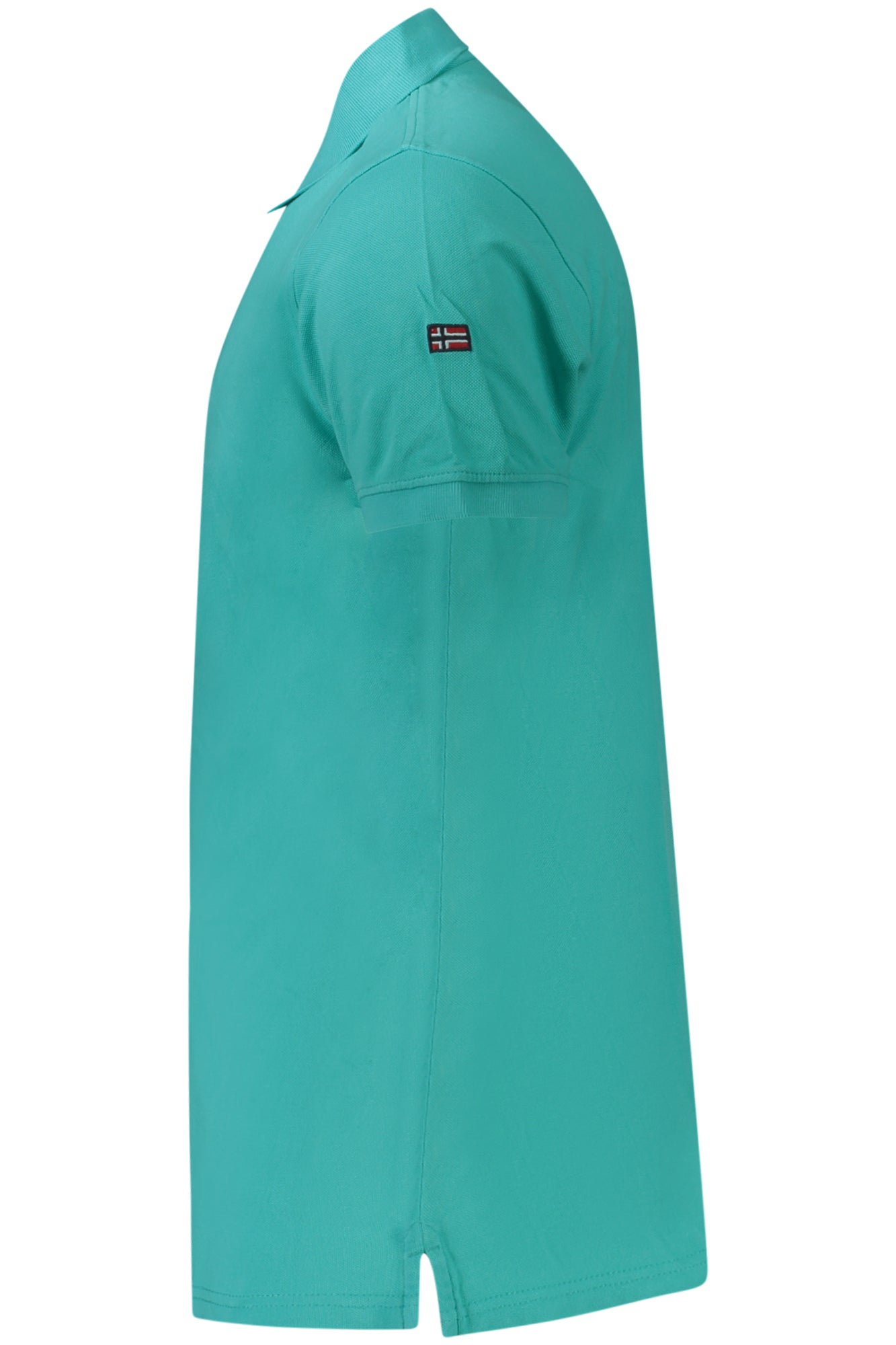 NORWAY 1963 POLO MANICHE CORTE UOMO AZZURRO