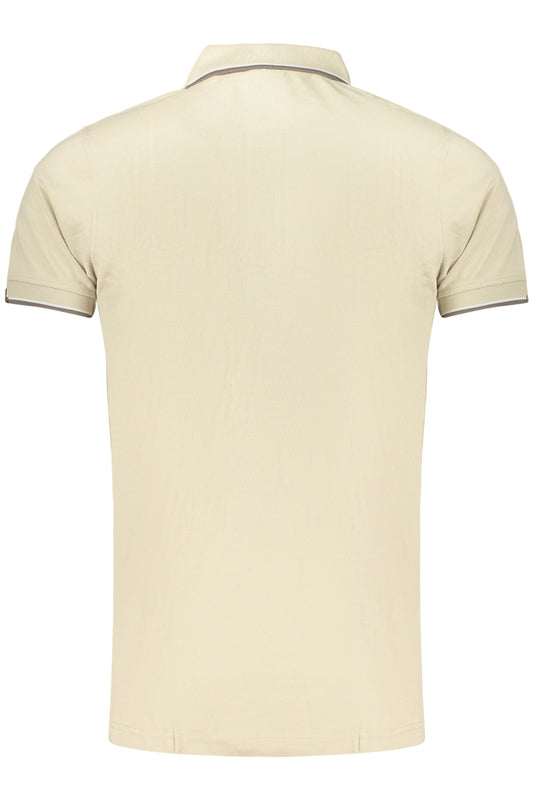 NORWAY 1963 POLO MANICHE CORTE UOMO BEIGE