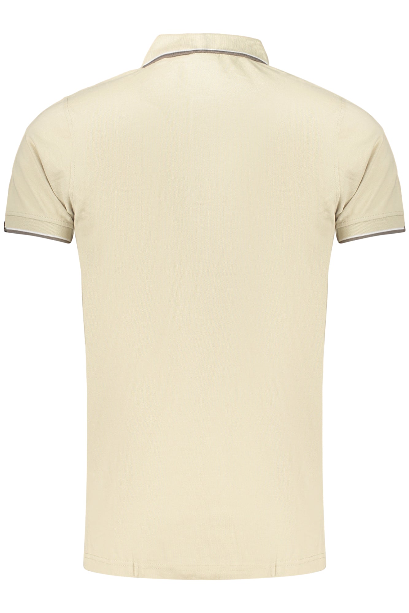 NORWAY 1963 POLO MANICHE CORTE UOMO BEIGE