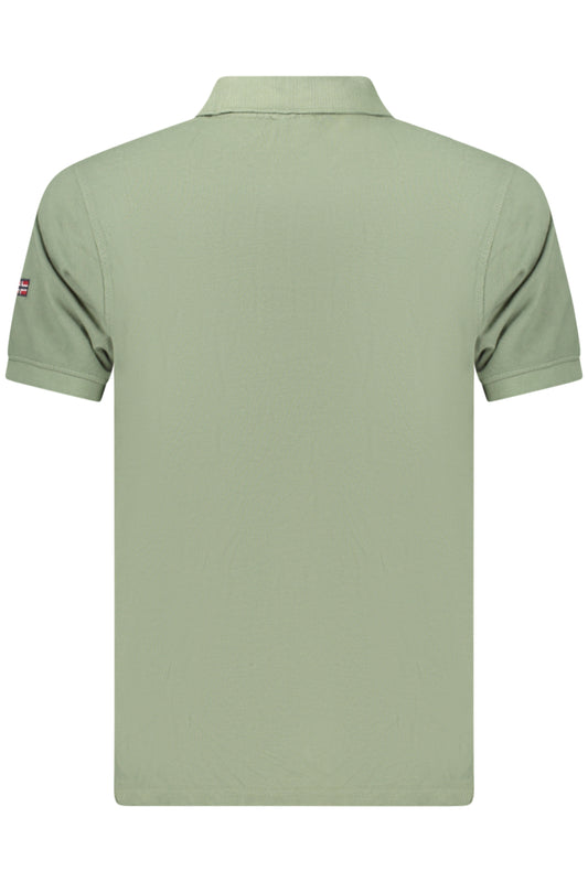 NORWAY 1963 POLO MANICHE CORTE UOMO VERDE