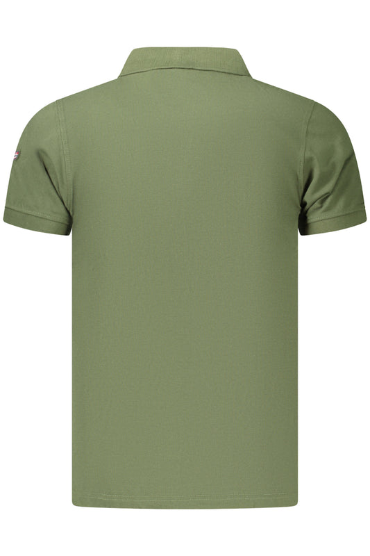 NORWAY 1963 POLO MANICHE CORTE UOMO VERDE