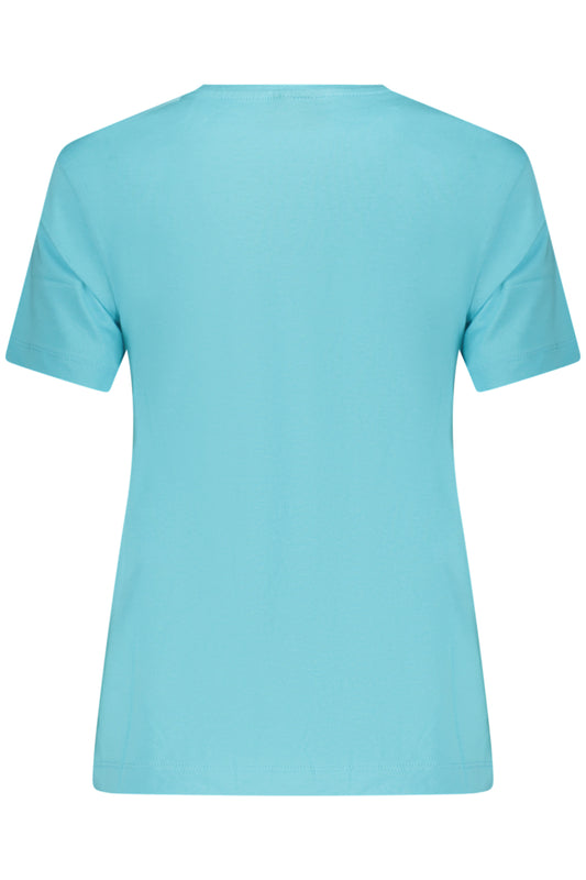 NORWAY 1963 T-SHIRT MANICHE CORTE DONNA AZZURRO