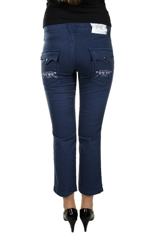 PARASUCO PANTALONE PINOCCHIETTO DONNA BLU