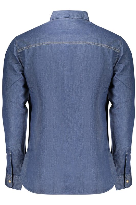 PEPE JEANS CAMICIA MANICHE LUNGHE UOMO BLU
