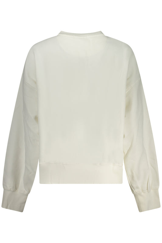 PEPE JEANS FELPA SENZA ZIP DONNA BIANCO