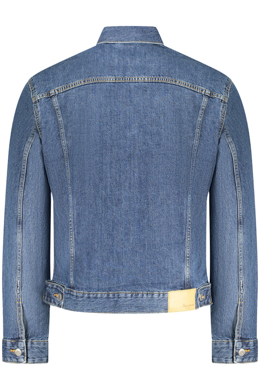 PEPE JEANS GIUBBOTTO IN JEANS UOMO BLU