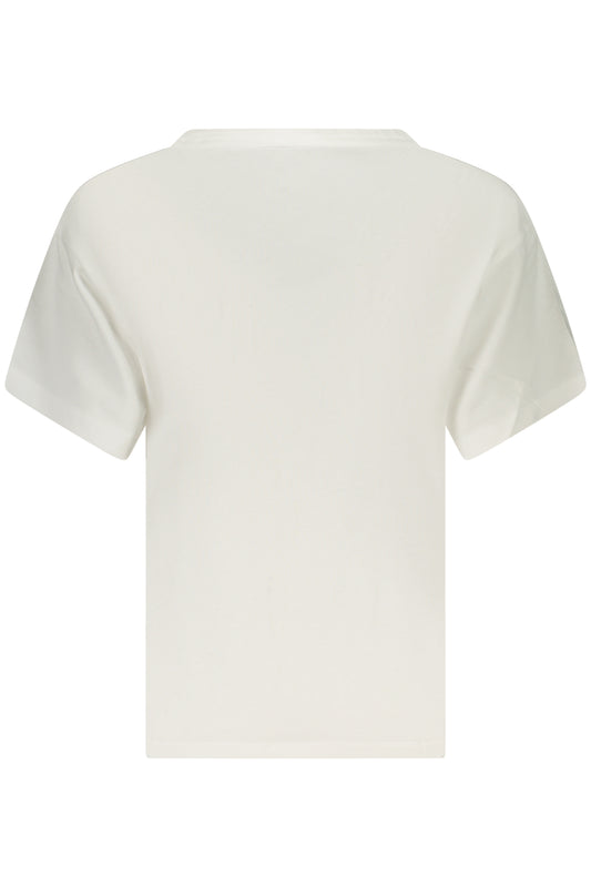 PEPE JEANS T-SHIRT MANICHE CORTE DONNA BIANCO