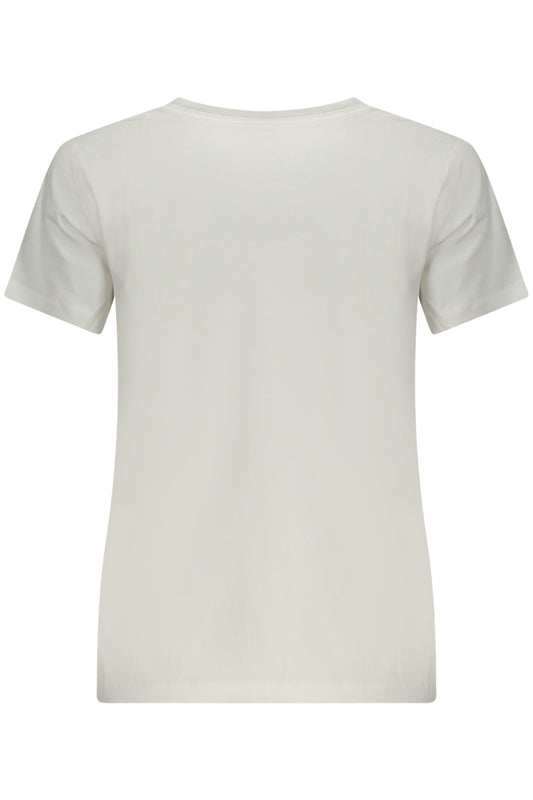 PEPE JEANS T-SHIRT MANICHE CORTE DONNA BIANCO