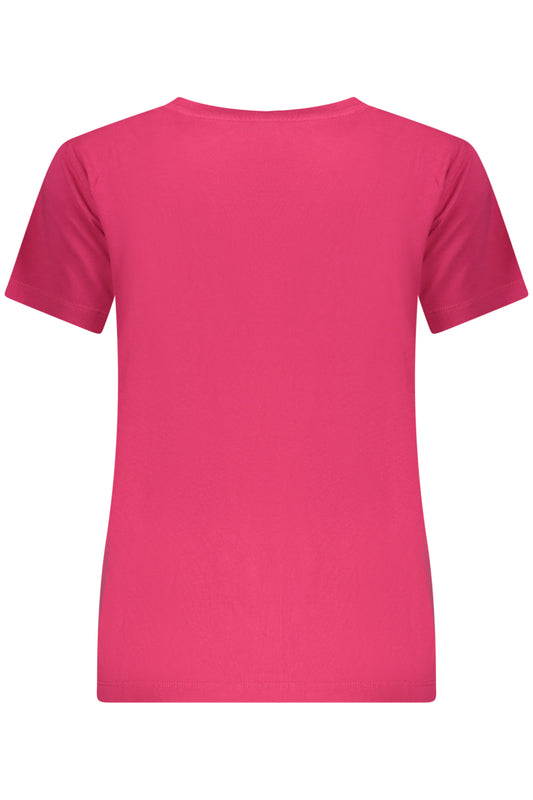 PEPE JEANS T-SHIRT MANICHE CORTE DONNA ROSSO