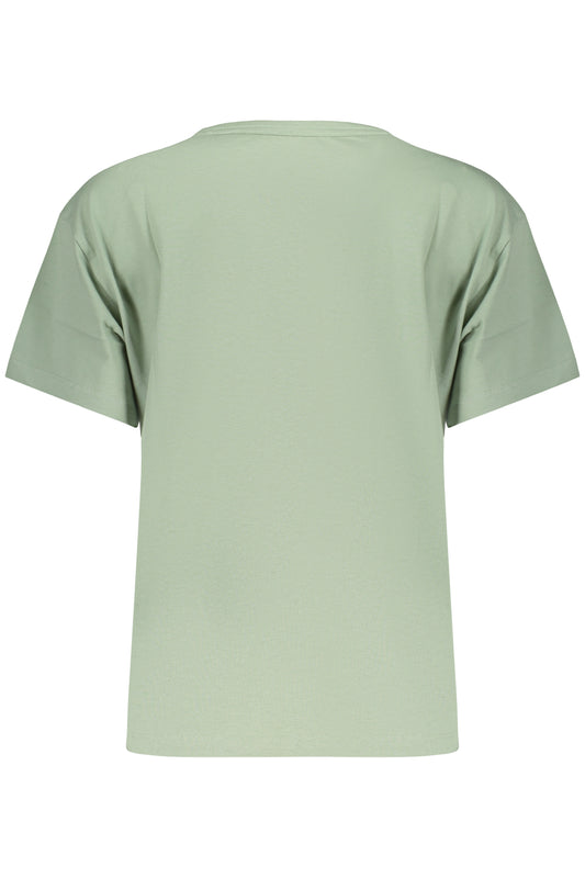 PEPE JEANS T-SHIRT MANICHE CORTE DONNA VERDE