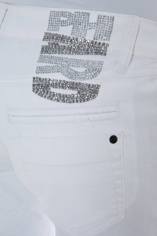 PHARD PANTALONE DONNA BIANCO