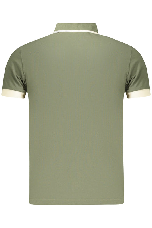 REFRIGIWEAR POLO MANICHE CORTE UOMO VERDE