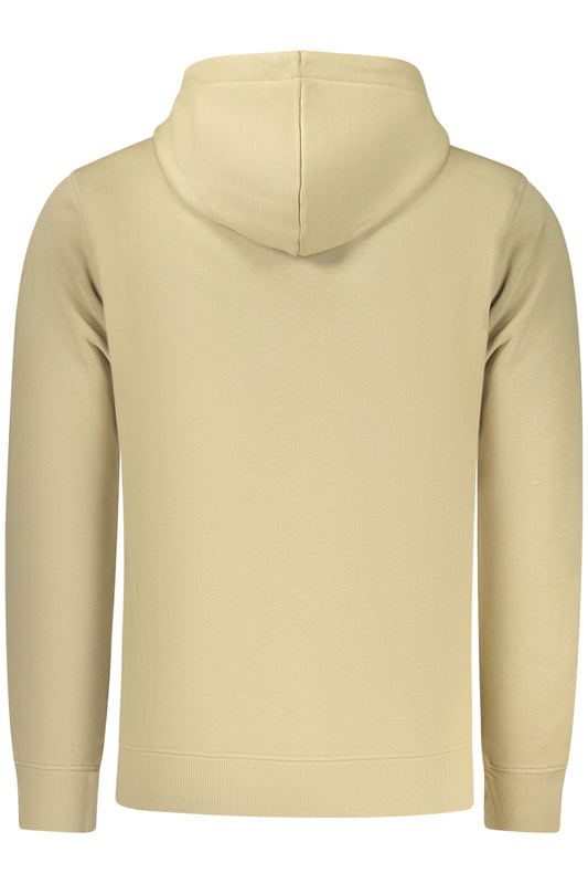 RIFLE FELPA CON ZIP UOMO BEIGE