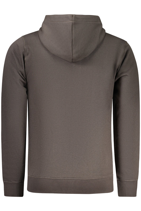 RIFLE FELPA CON ZIP UOMO GRIGIO