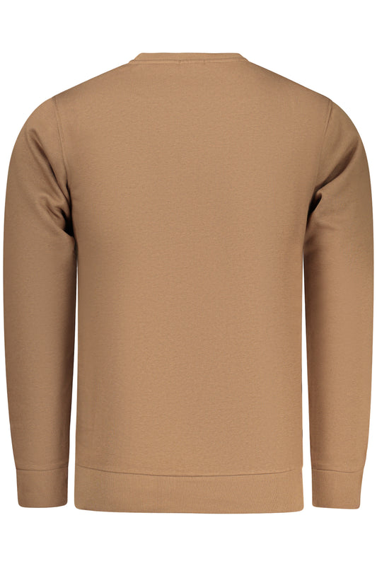 RIFLE FELPA SENZA ZIP UOMO MARRONE