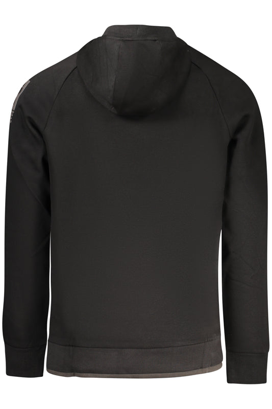 RIFLE FELPA SENZA ZIP UOMO NERO