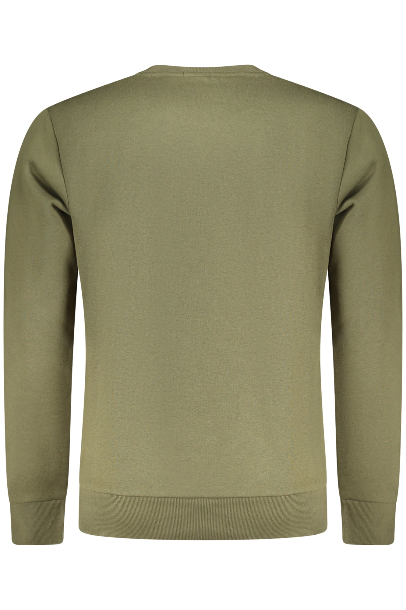RIFLE FELPA SENZA ZIP UOMO VERDE