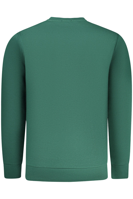 RIFLE FELPA SENZA ZIP UOMO VERDE