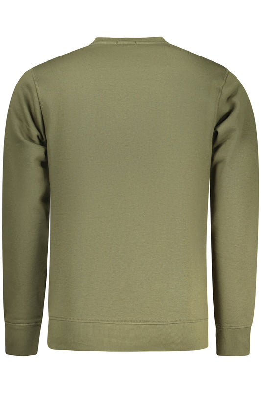 RIFLE FELPA SENZA ZIP UOMO VERDE