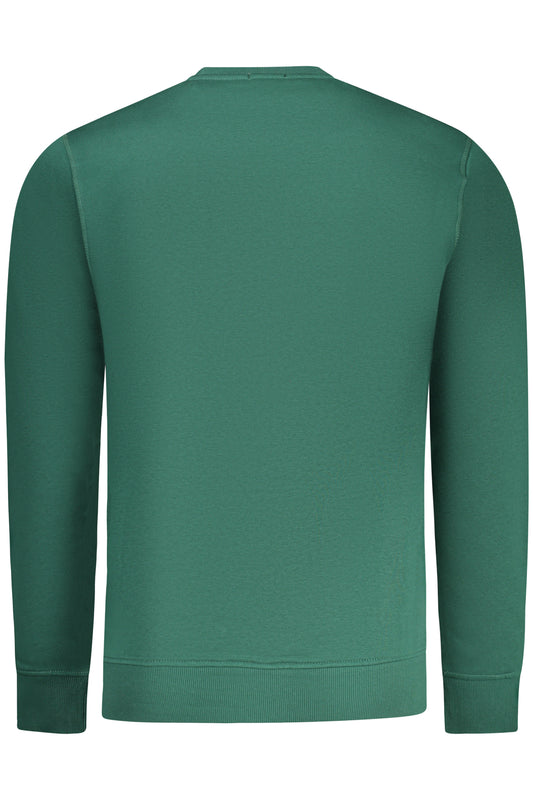 RIFLE FELPA SENZA ZIP UOMO VERDE