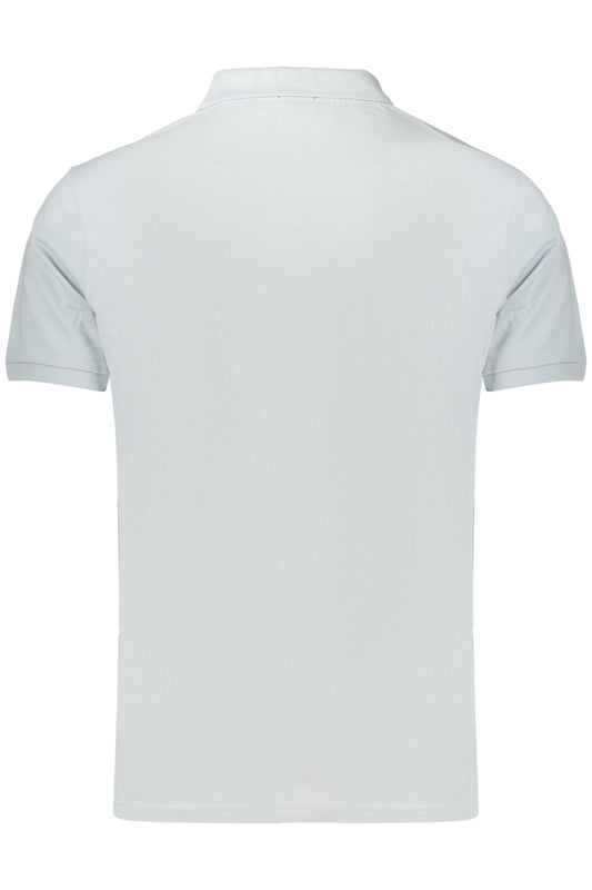 RIFLE POLO MANICHE CORTE UOMO AZZURRO