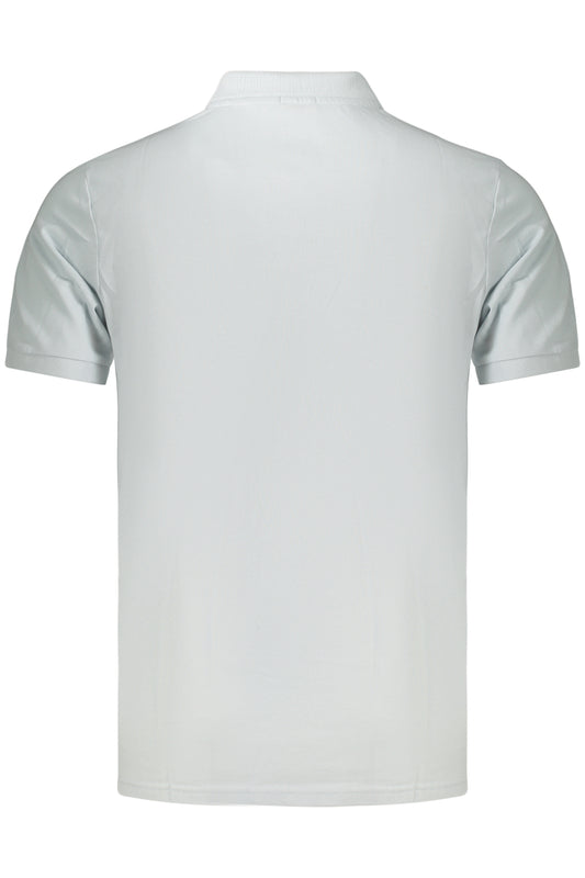 RIFLE POLO MANICHE CORTE UOMO AZZURRO